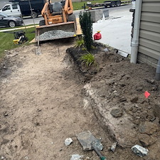 Professionally-Installed-Paver-Walkway-With-Vinyl-Trash-Can-Enclosure-In-Selbyville-DE 4